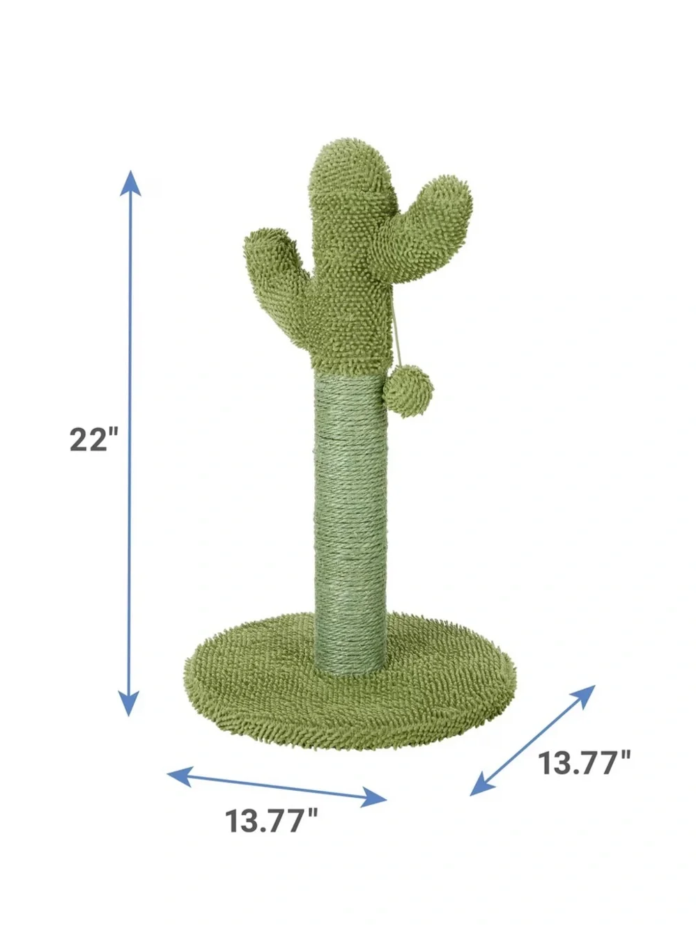 Frisco (By Chewy) Cactus Cat Scratching Post - 22” - NEW IN BOX!